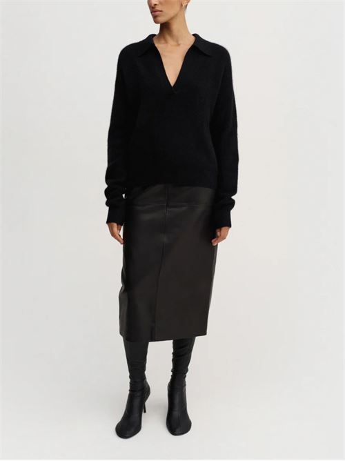 Maglione Kaia con colletto ALMADA LABEL | 4682BL